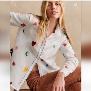 Sezane Tomboy X Pangea Shirt